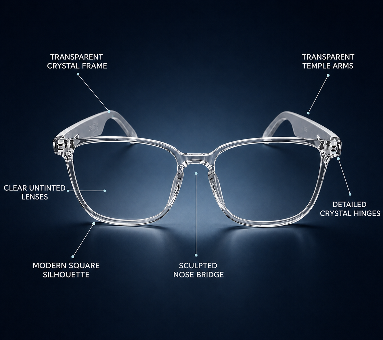 LC 102 White AI Smart Glasses - Image 6