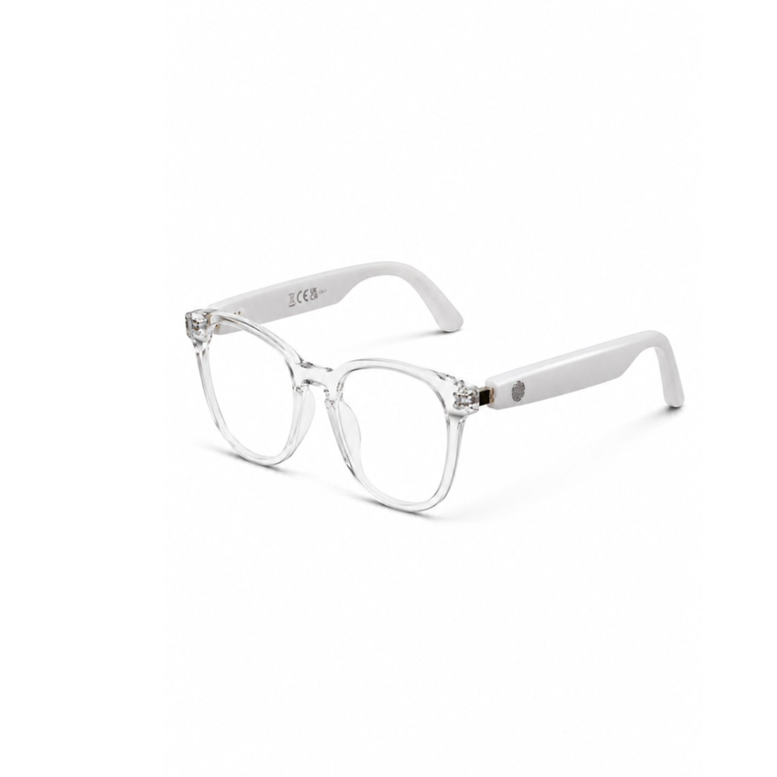 LC 102 White AI Smart Glasses - Image 3